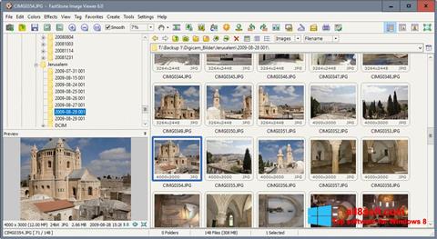Skärmdump FastStone Image Viewer för Windows 8