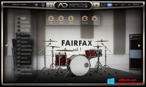 Skärmdump Addictive Drums för Windows 8