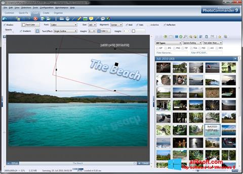 Skärmdump Ashampoo Photo Commander för Windows 8