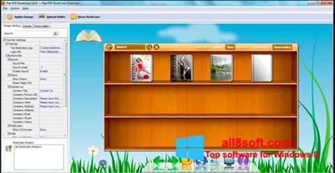 Skärmdump Bookshelf för Windows 8