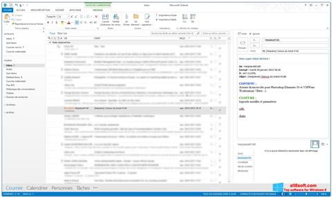 Skärmdump Microsoft Outlook för Windows 8