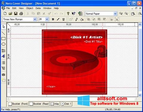 Skärmdump Nero Cover Designer för Windows 8