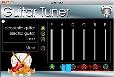 Skärmdump Guitar Tuner för Windows 8