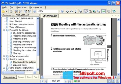 Skärmdump STDU Viewer för Windows 8