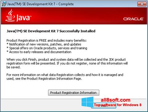 Skärmdump Java för Windows 8