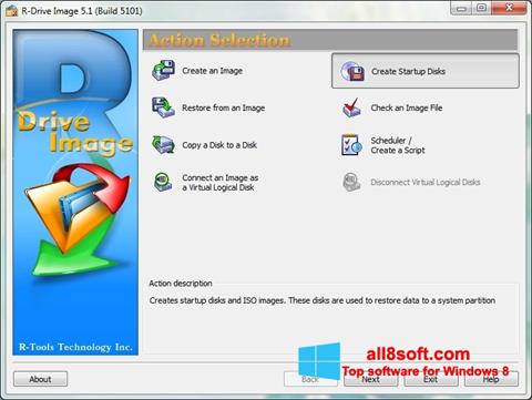 Skärmdump R-Drive Image för Windows 8