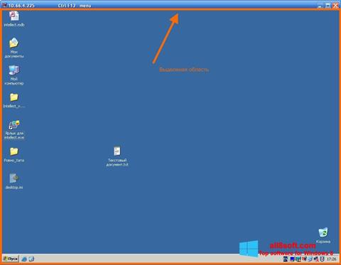 Skärmdump Radmin för Windows 8
