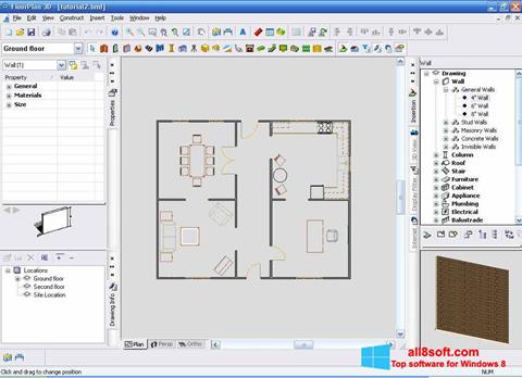 Skärmdump FloorPlan 3D för Windows 8
