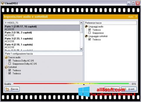 Skärmdump CloneDVD för Windows 8