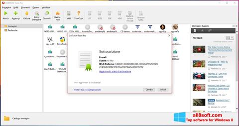 Skärmdump DAEMON Tools Pro för Windows 8