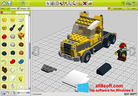 Skärmdump LEGO Digital Designer för Windows 8