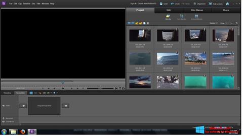 Skärmdump Adobe Premiere Elements för Windows 8