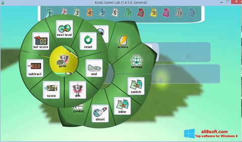 Skärmdump Kodu Game Lab för Windows 8