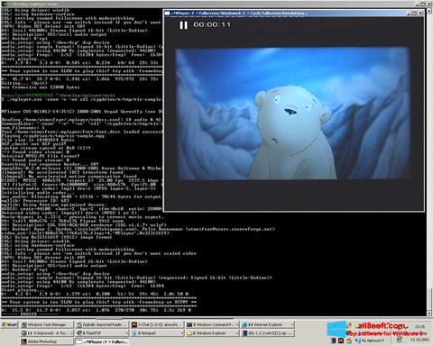 Skärmdump MPlayer för Windows 8