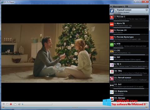 Skärmdump IP-TV Player för Windows 8
