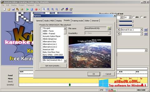 Skärmdump KaraFun för Windows 8