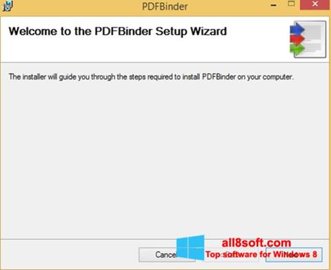 Skärmdump PDFBinder för Windows 8