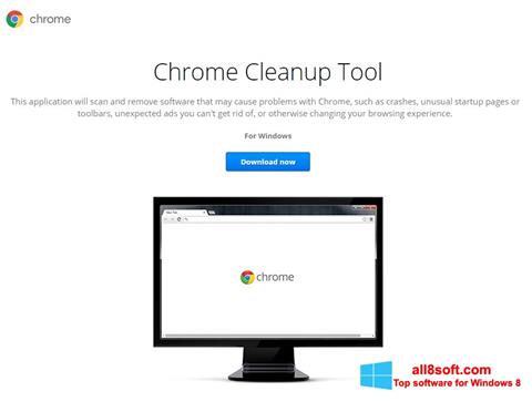 Skärmdump Chrome Cleanup Tool för Windows 8