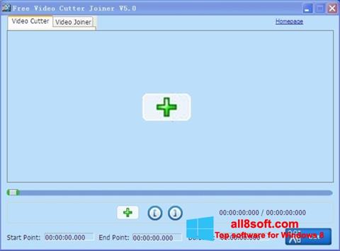 Skärmdump Free Video Cutter för Windows 8
