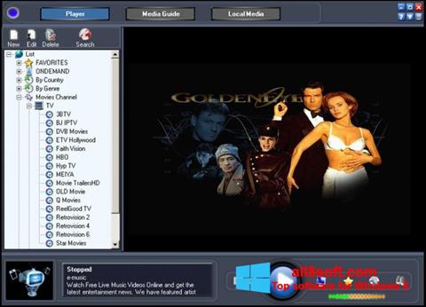 Skärmdump Online TV Live för Windows 8