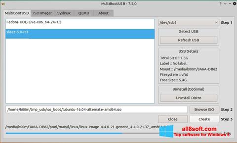 Skärmdump MultiBoot USB för Windows 8