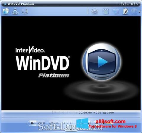 Skärmdump WinDVD för Windows 8