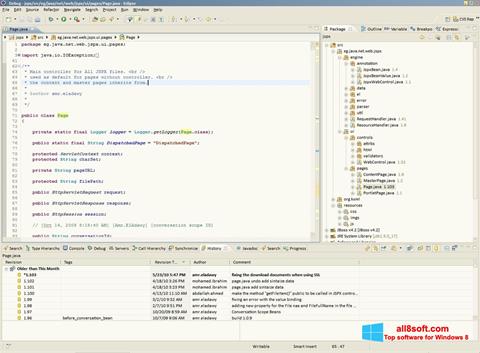 Skärmdump Eclipse för Windows 8