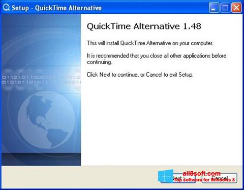 Skärmdump QuickTime Alternative för Windows 8